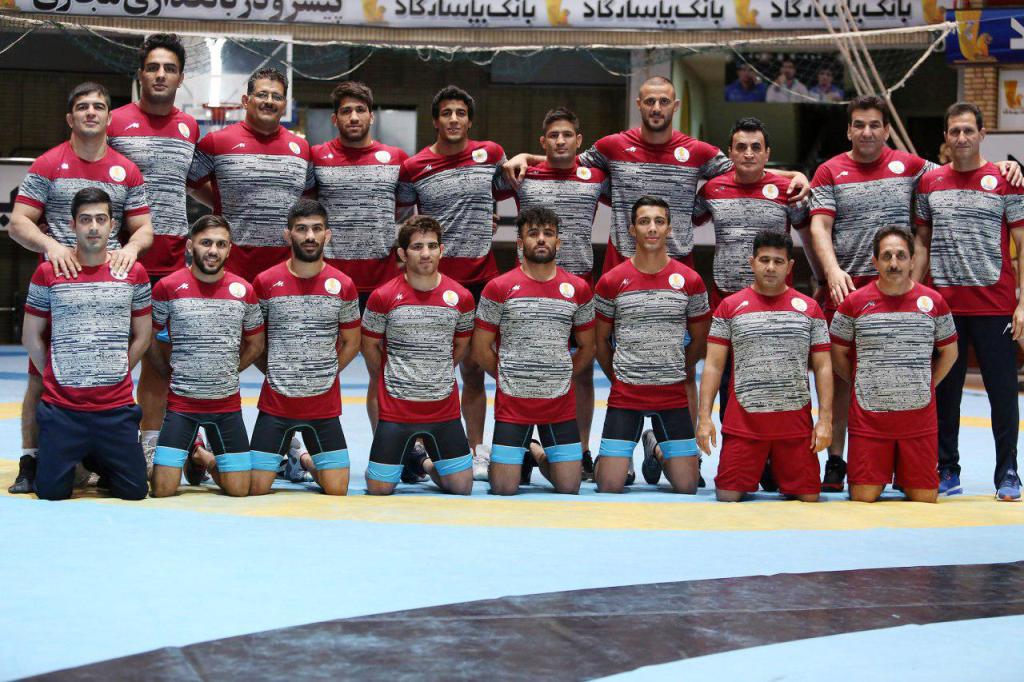 تیم ملی کشتی فرنگی ایران قهرمان آسیا شد تیم ملی کشتی فرنگی ایران قهرمان آسیا شد