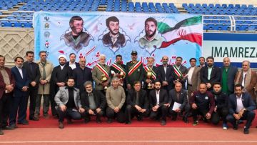 رقابتهای سه جانبه فوتبال در مشهد برگزار شد